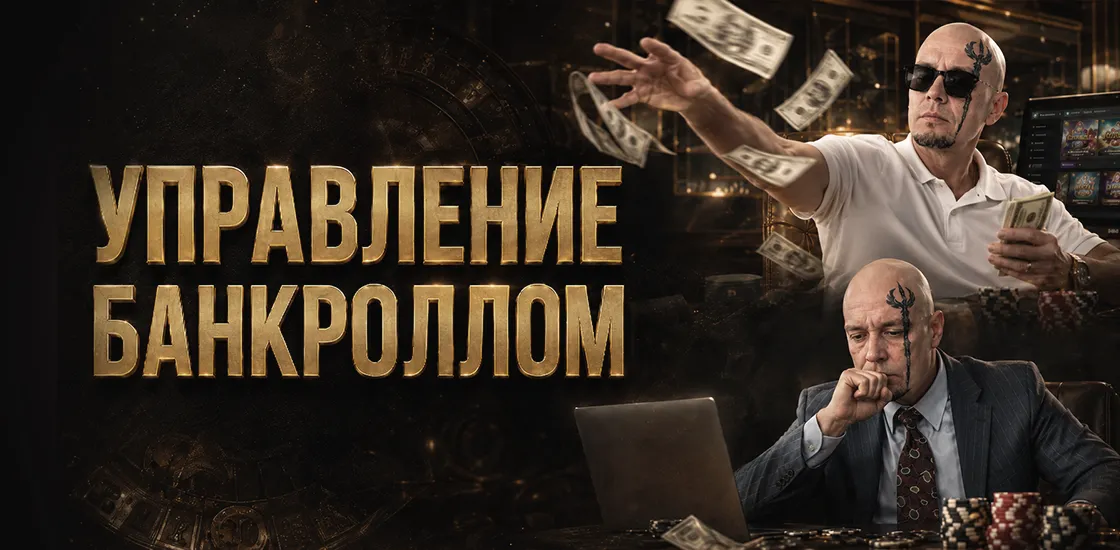 Баннер Управление банкроллом в казино: как не слить депозит за один вечер