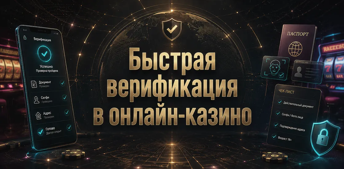 Верификация в онлайн-казино: проверка документов, подтверждение личности и безопасный вывод выигрыша.