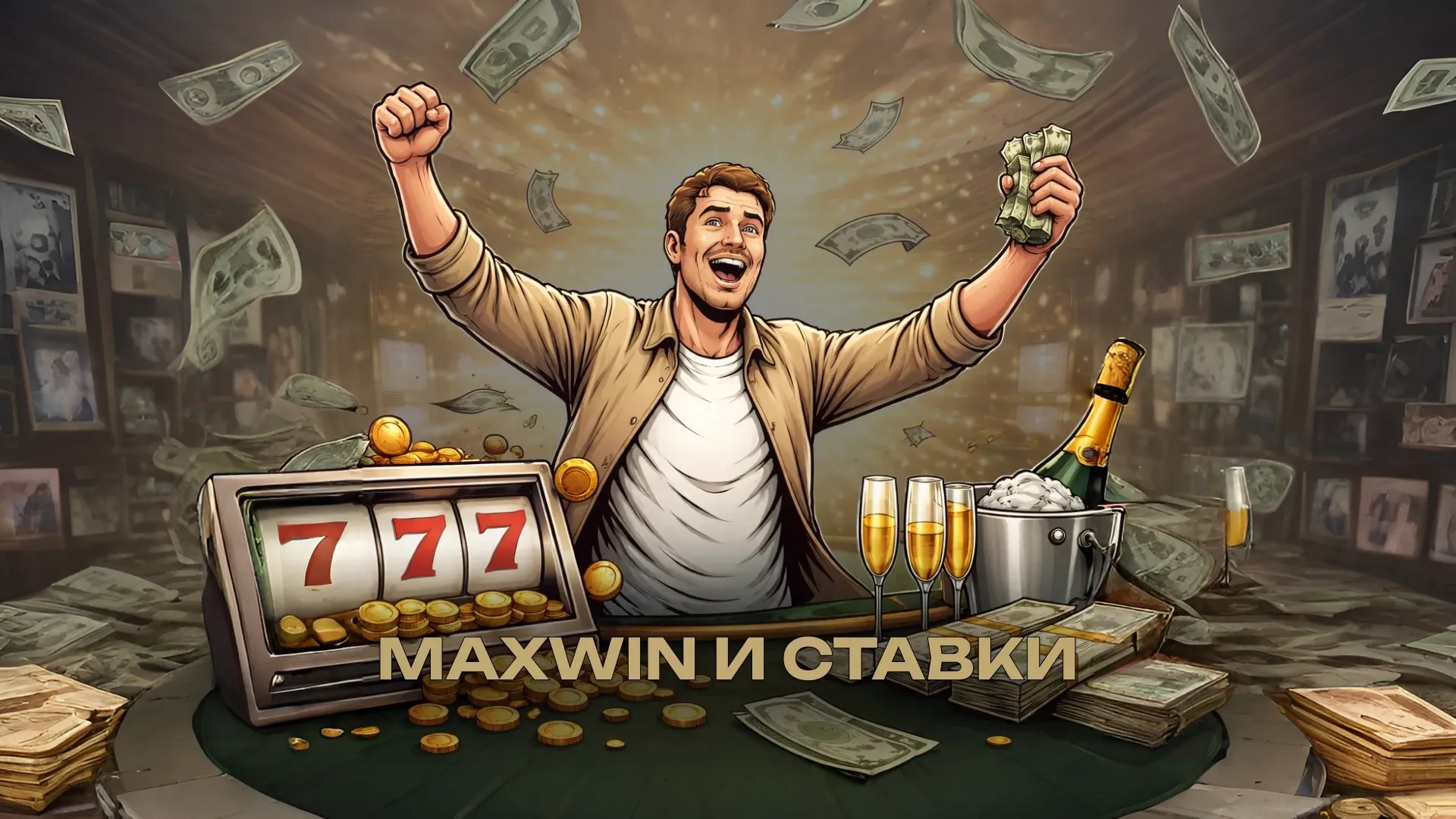 как выбрать банкролл под максвин слота