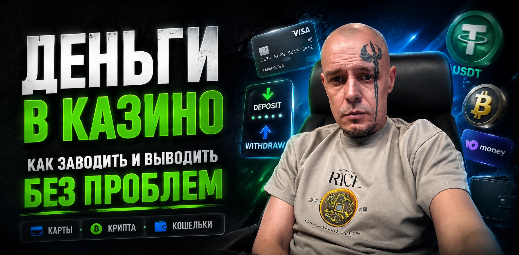Способы пополнения и вывода денег в онлайн-казино: карты, электронные кошельки и криптовалюта
