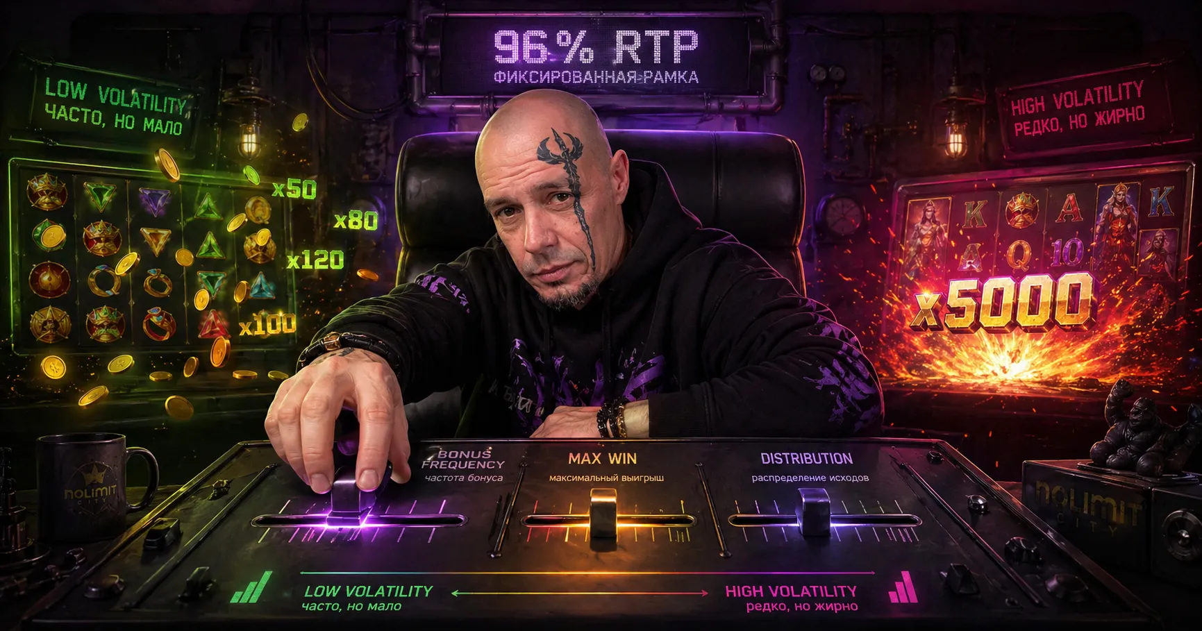 Схема баланса max win и частоты бонуса в слотах — как провайдеры выставляют ползунки