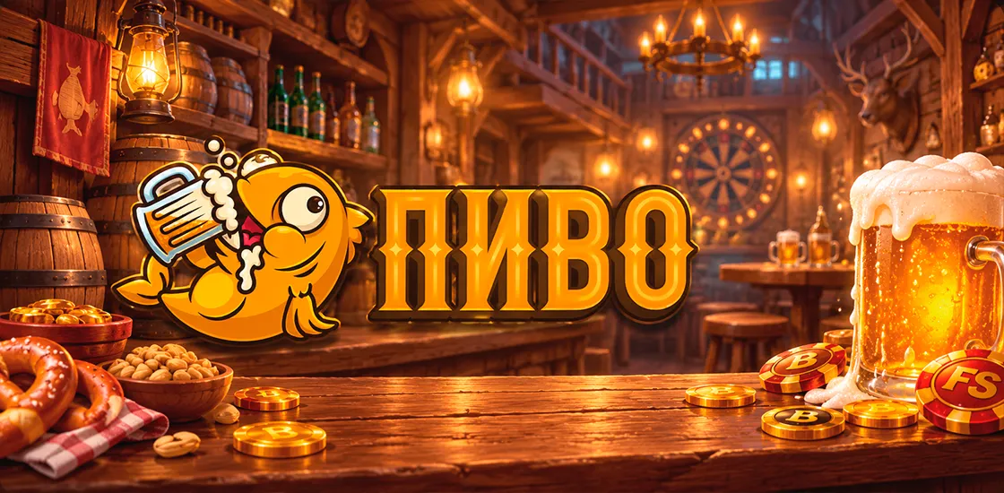 Казино Пиво (BEER): обзор бонусов, 125% на депозит, 300 FS без вейджера и промокод VITUSSRAZOR.